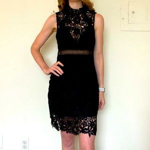 Bardot Sleeveless Lace Dress